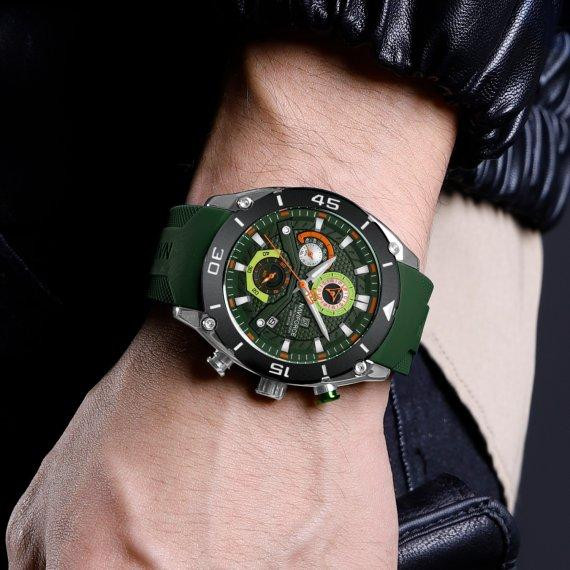 Годинник чоловічий наручний Naviforce Faster Зелений Вінниця - фото 7