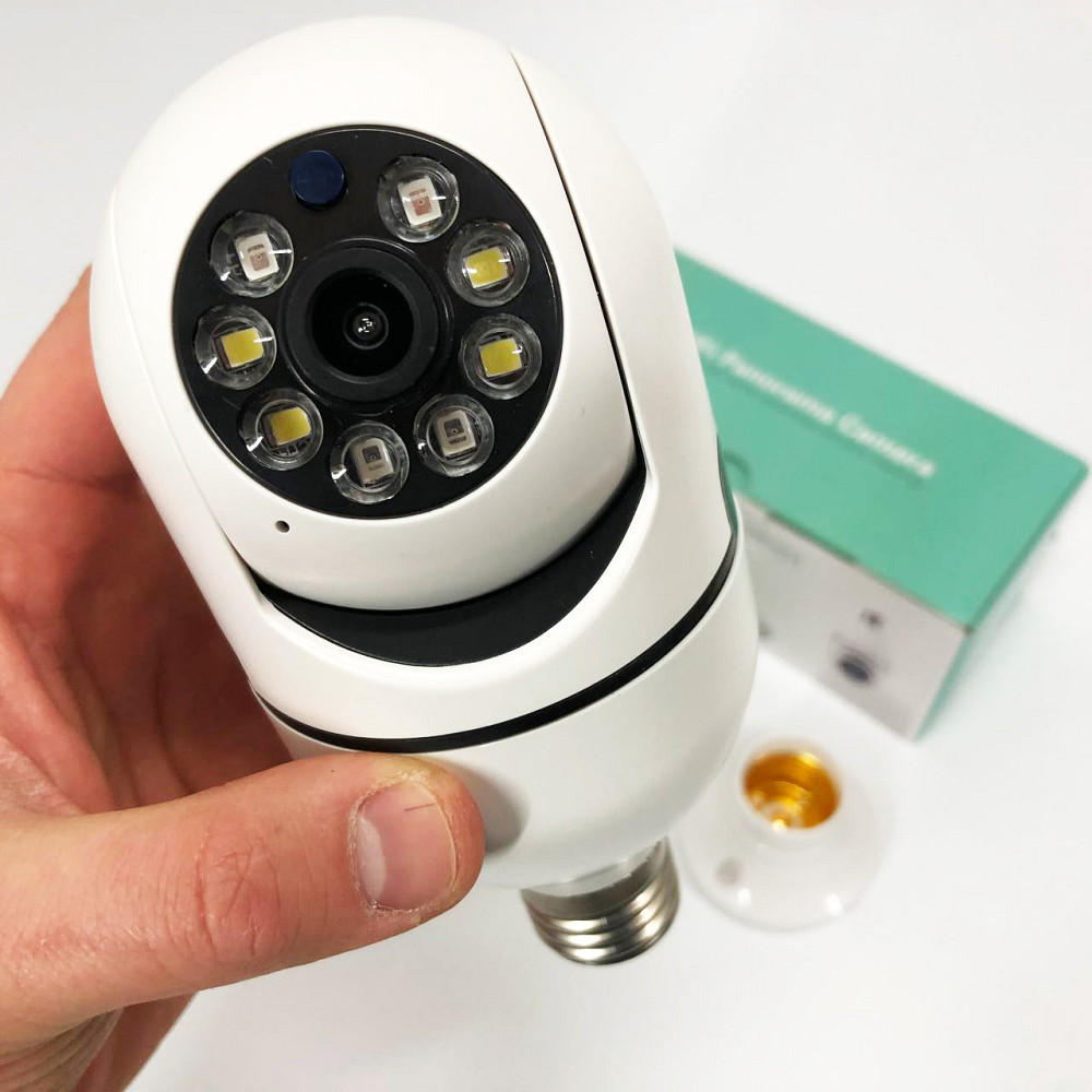 Устройство записи для камер видеонаблюдения CAM L1 E27 WIFI IP, Видеонаблюдения поворотные BY-17 Львов - изображение 5