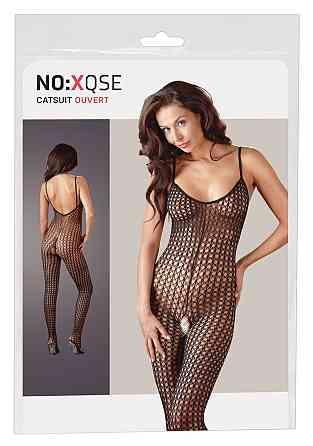 Бодістокінг - 2313630 NO:XQSE Catsuit Black - S/M Sex Aura Київ