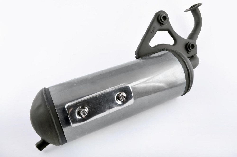 Глушник скутер Хонда Діо AF34/35 (хромована накладка) Мукачево - фото 1