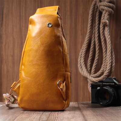 Сумка Vintage Из экокожи Желтая (22753) Винница - изображение 4