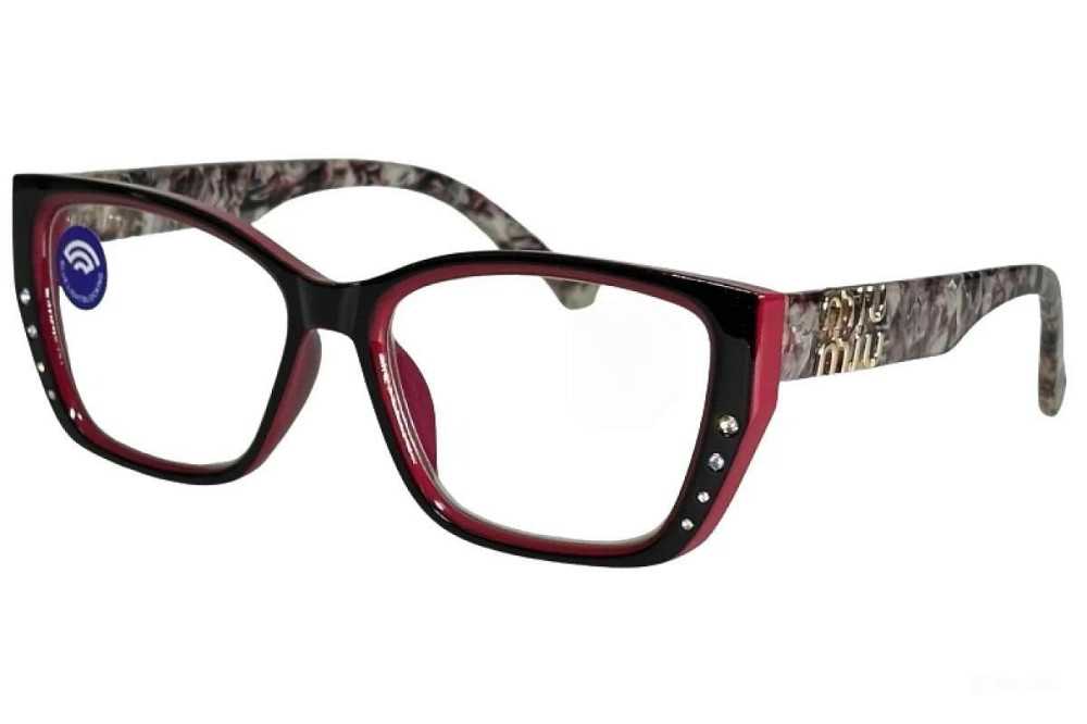 Окуляри для зору із захисним покриттям, для захисту від шкідливого синього світла — 0.5 Луцьк - фото 1