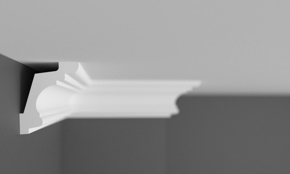 Карниз полиуретановый гладкий Gaudi Décor C 970 Днепр - изображение 2