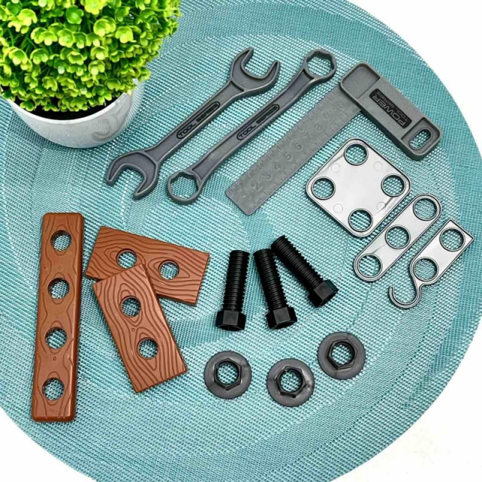 Набір інструментів шуруповерт дриль механічний Жовтий (T027) Чернигов - изображение 4