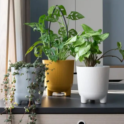 Вазон Арія-Джампер 18см 3,5л білий Ламела Житомир - фото 4