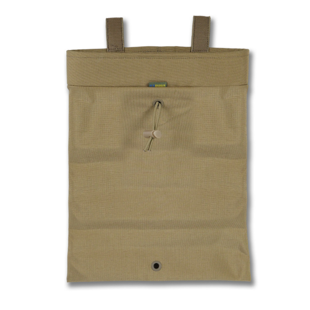 Тактическая сумка сброса магазинов (до 8 шт) KIBORG XL Coyote Тактический подсумок для сброса пустых магазинов Киев - изображение 8