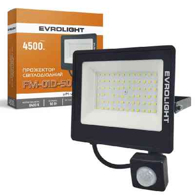Прожектор EVROLIGHT FM-01D-50 50W 6400К Вінниця