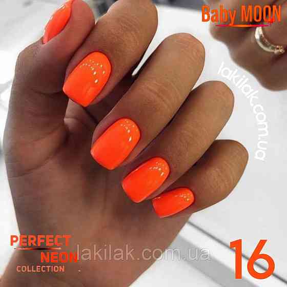 Гель-лак BABY MOON Perfect Neon №16, 6 мл Херсон