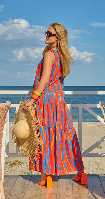 Коттоновий костюм спідниця топ Київ - фото 6