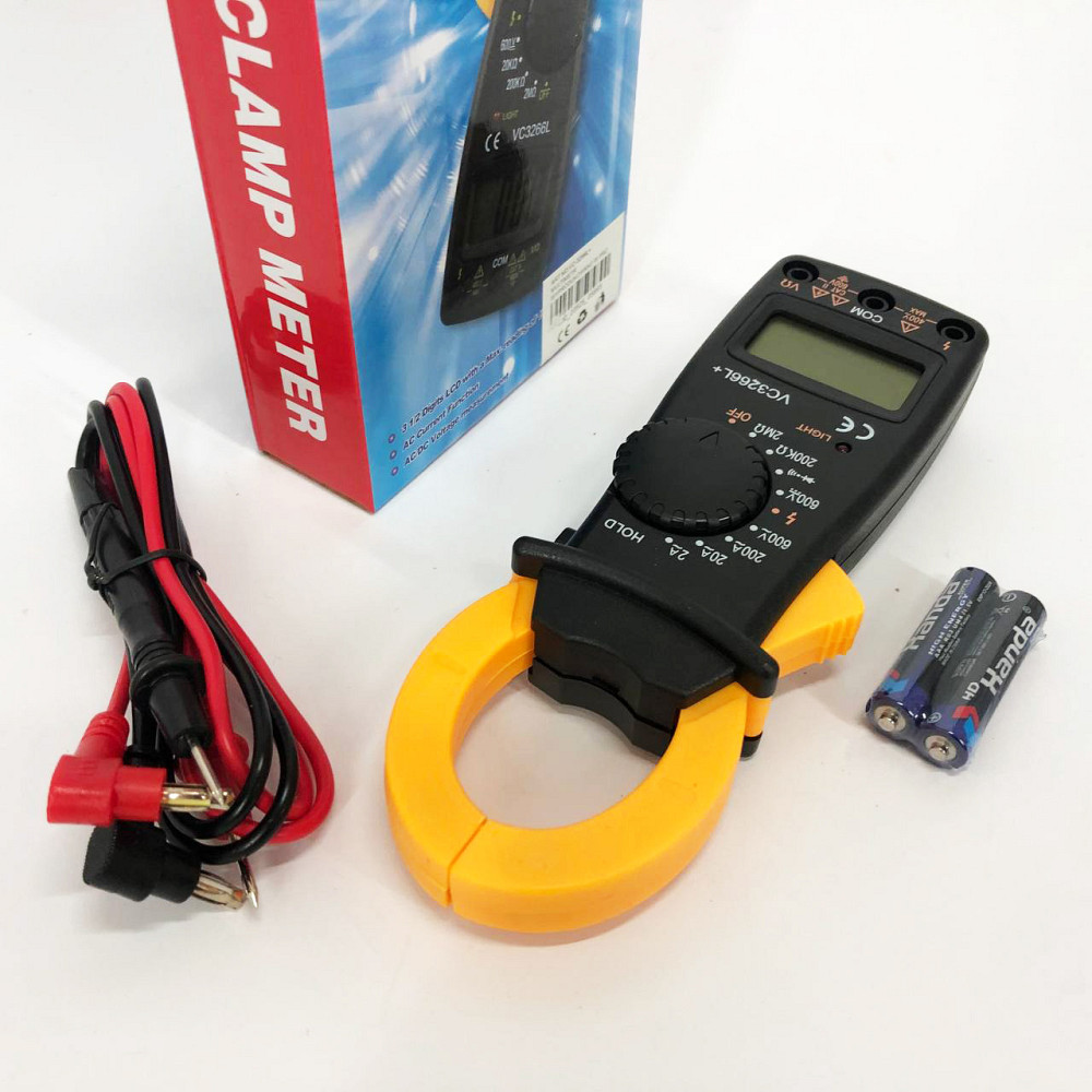 Цифровий автоматичний тестер напруги VC3266, Мультиметр із захистом тестер опору Точний напруги CH-64 Львів - фото 9
