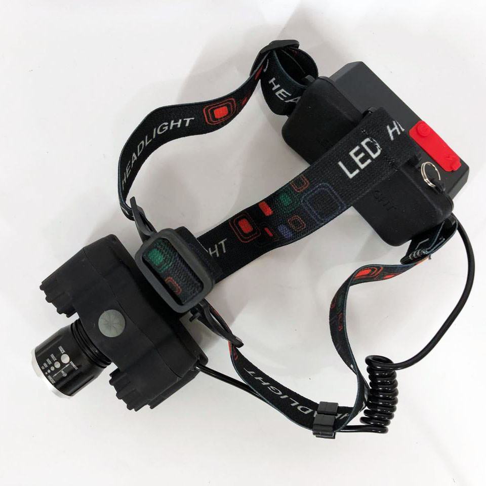 Налобный фонарь для туризма рыбалки и охоты Bailong BL-T78, Фонарь для походов на лоб WX-16 Ивано-Франковск - изображение 3