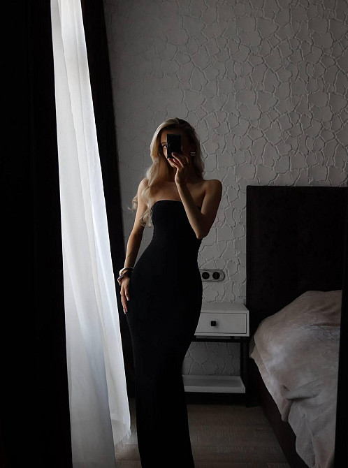 Женское элегантное длинное платье с кружком, вискоза с кружевом 46/48 Одесса - изображение 5