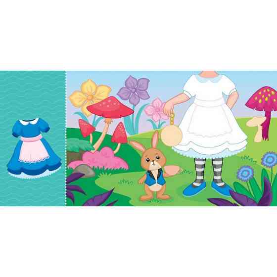 Дитяча книжка з наклейками Одягни ляльку "Крихітка Софія на маскараді" 615009 Вінниця