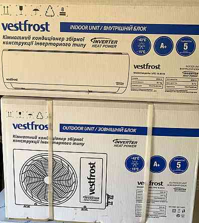Новий запакований кондиціонер спліт Vestfrost VFE10AF24 Київ