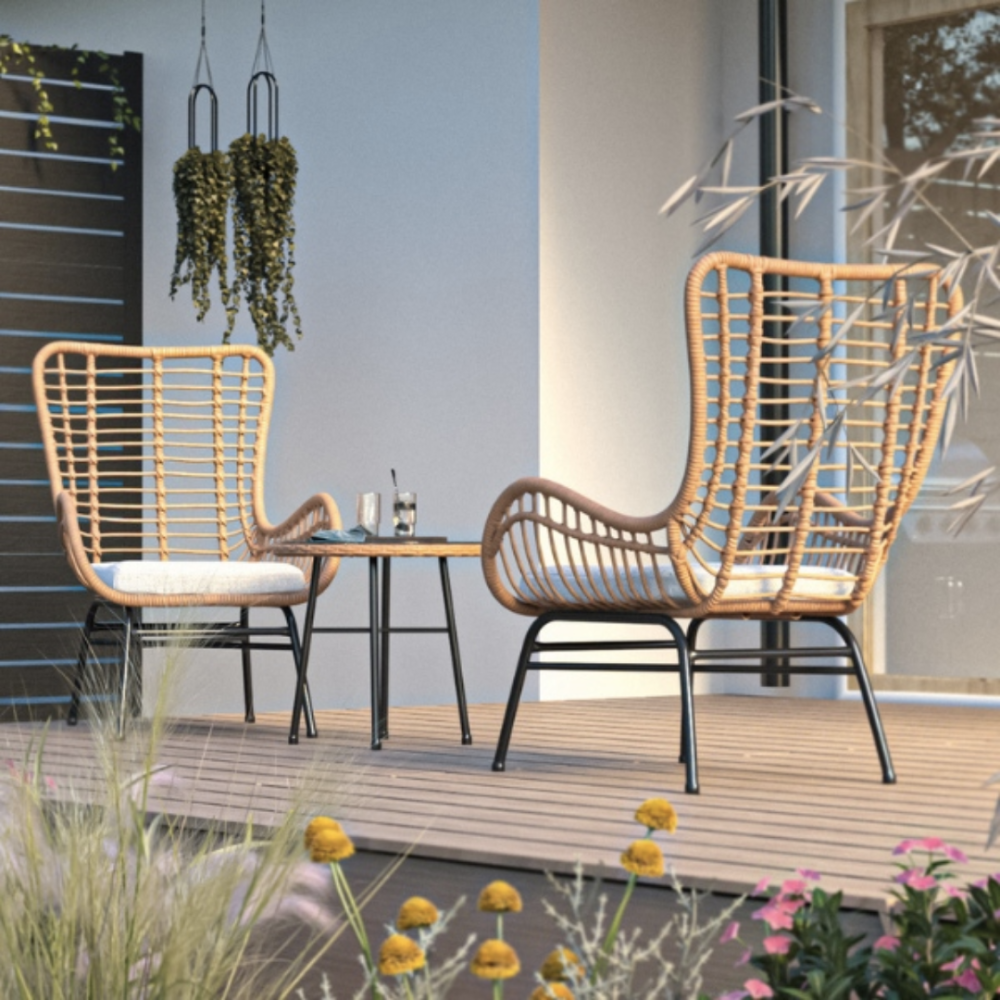 Набір садових меблів Di Volio Sorrento бежевий/світло-сірий Київ - фото 8