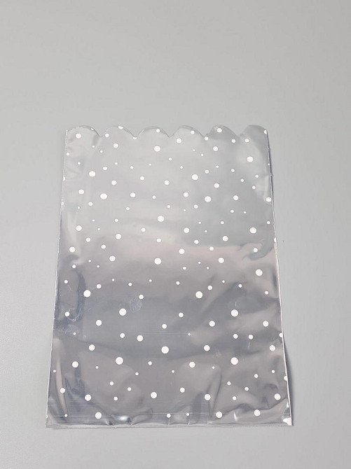 Пакет із малюнком для пакування подарунків (20*30) No419 (3) фольгований (ажурний) "Конфеті" (100 шт.) Харків - фото 2