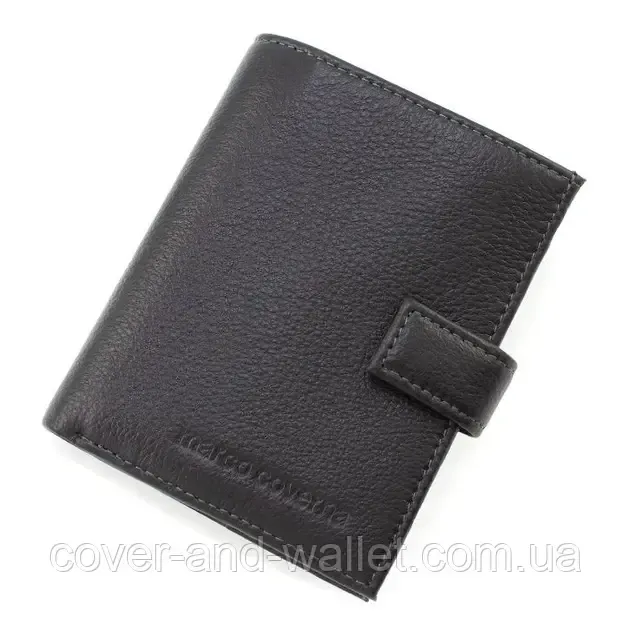 Вертикальный мужской кошелек среднего размера с мягкой кожи Marco Coverna 190415-MC Киев - изображение 2