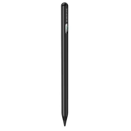 Стилус BOROFONE BG100 Universal active capacitive pen with digital display Black Одеса