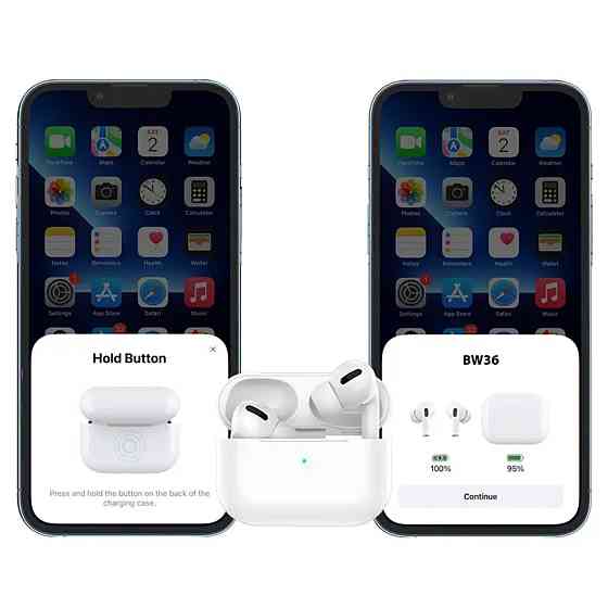 Навушники BOROFONE BW36 True wireless ANC noise reduction BT headset White Киев