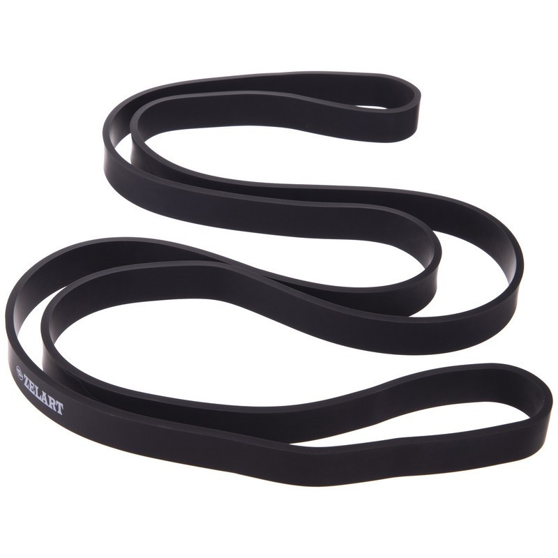 Гума-петля для підтягувань і тренувань стрічка силова Zelart-3917-BK Київ - фото 6