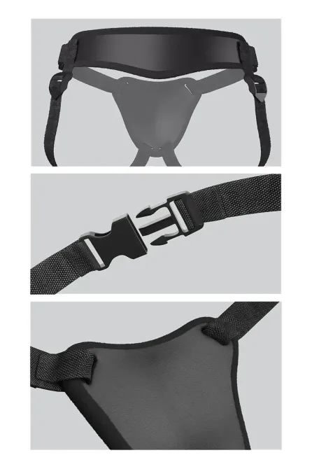 Трусики для страпону Pipedream Body Dock Elite Mini Harness, чорні Sex Aura Київ - фото 4