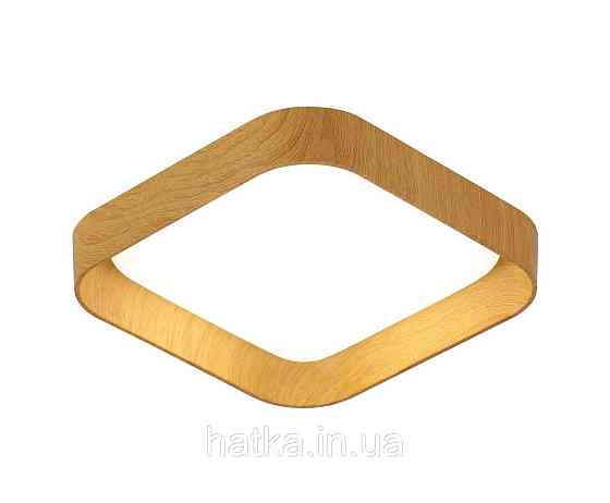 Светильник потолочный светодиодный VALESO 2932/1, LED 32W, квадратный, Дерево 2932/1 Киев