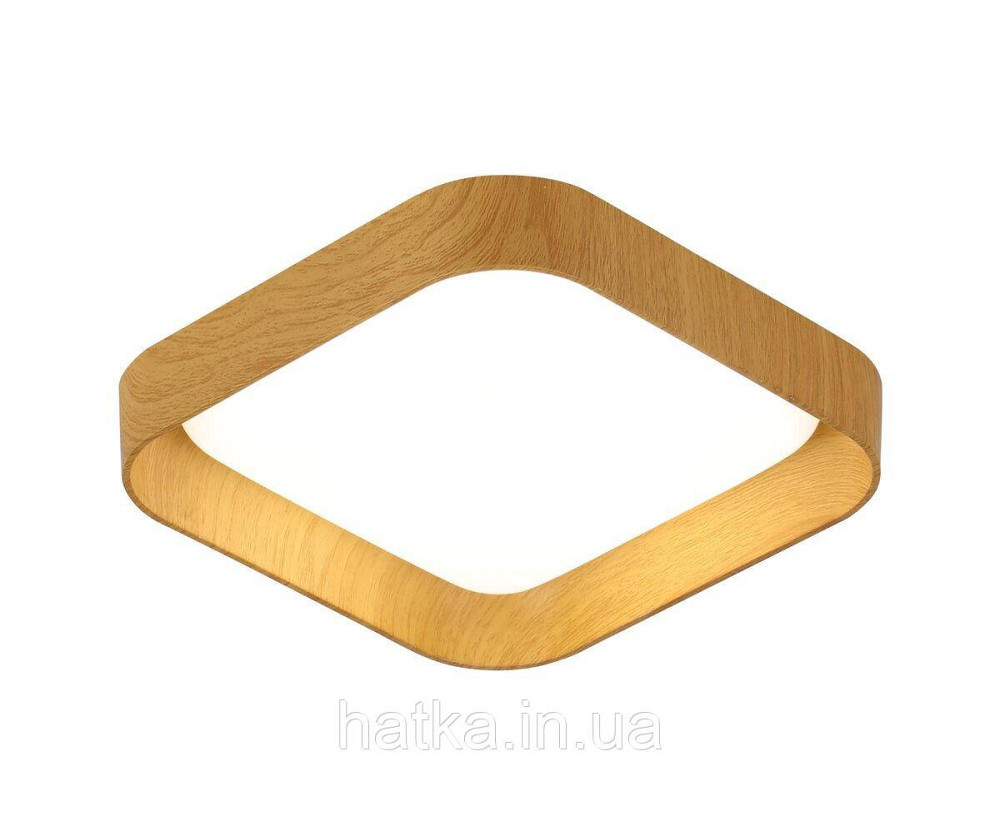 Світильник стельовий світлодіодний VALESO 2932/1, LED 32W, квадрат, Дерево Київ - фото 1