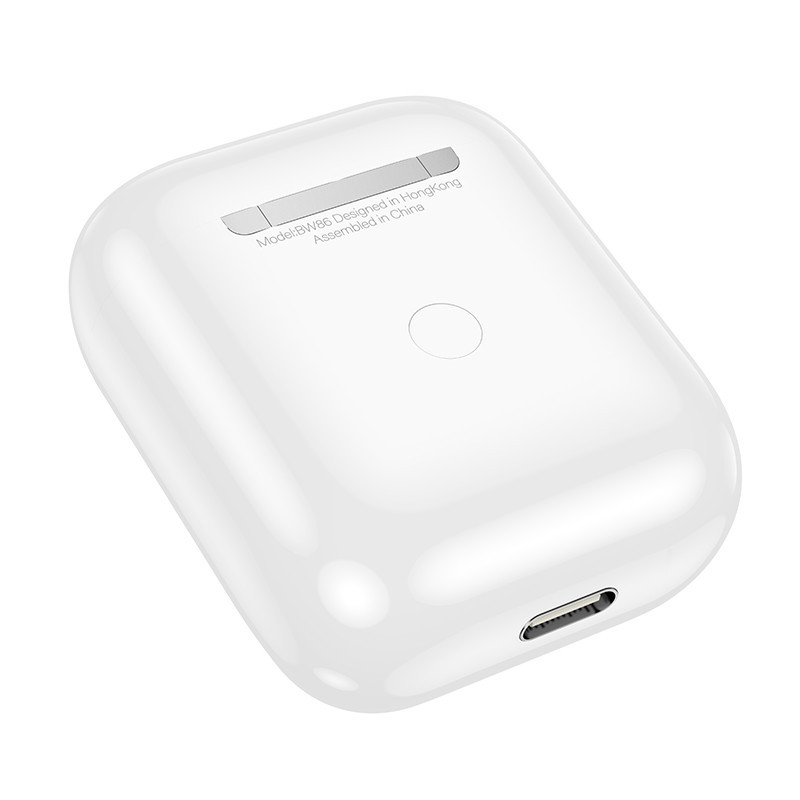 Беспроводные наушники BOROFONE BW86 Brocade true wireless BT headset with touch screen White Одесса - изображение 6