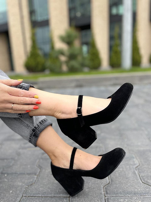 Nivelle Туфлі жіночі NIVELLE 1766/6030-6049 чорні (весна-осінь, замша натуральна) (3420) 36р.37 Коломия - фото 1