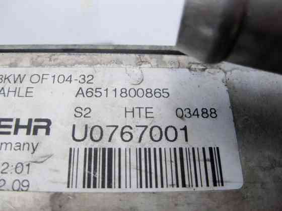 Mercedes-Benz  A6511800865 Олійний радіатор на корпусі масляного фільтра для двигуна OM651 R4 2.2 cdi Одеса