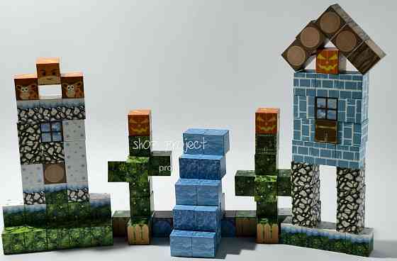 Магнитный конструктор Майнкрафт, конструктор Майнкрафт. Харків