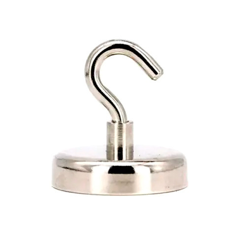 Неодимовий пошуковий магніт 75x18 мм N52 до 150 кг з гачком Київ - фото 1