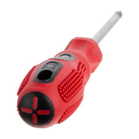 Викрутка хрестова, PH2×100 мм, Cr-V INTERTOOL VT-3143 Киев