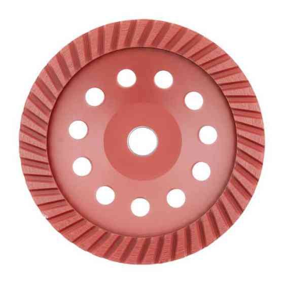 Фреза шліфувальна торцева алмазна Turbo, 180×22,2 мм, 20-22%, 6900 об/хв INTERTOOL CT-6280 Київ