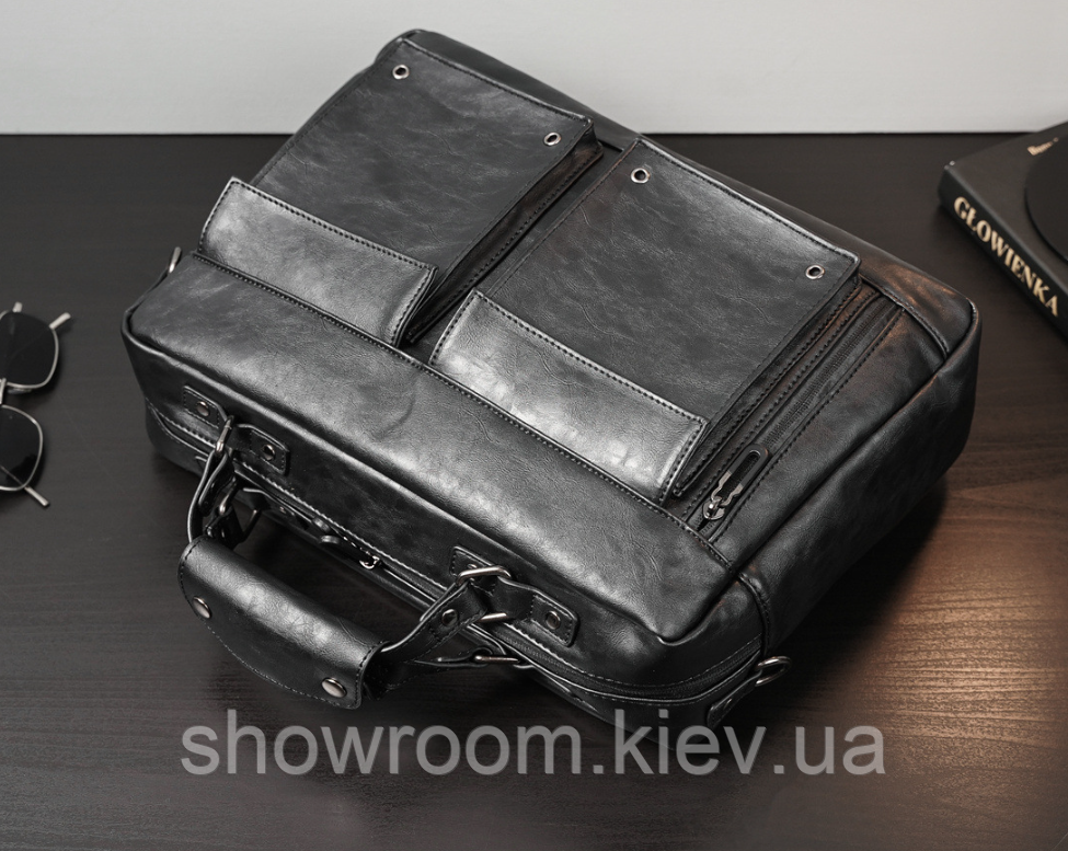 Чоловіча ділова сумка на плече Prestige (4049) Київ - фото 7
