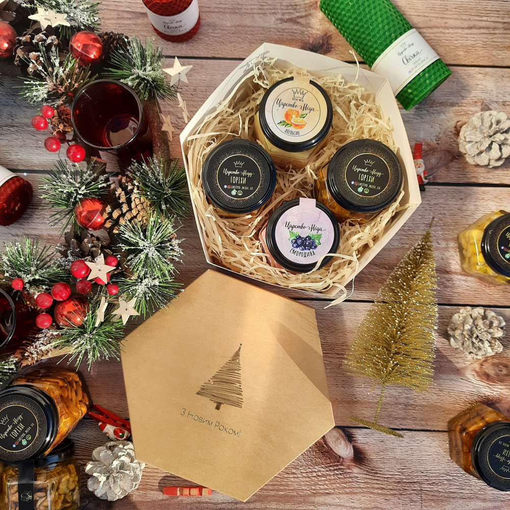 Подарунковий набір Царство Меду №81 подарунок на Новий Рік Одеса - фото 2