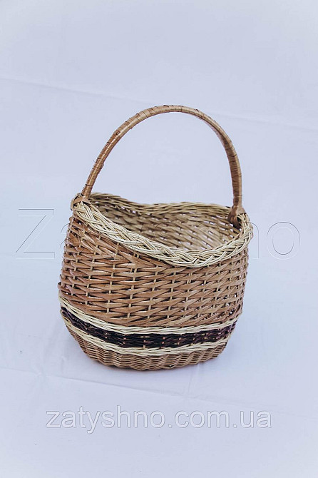 Кошик для Великодня з лози | кошик для Великодня | кошик із лози великодня Київ - фото 2