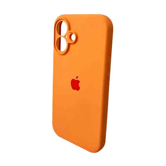 Чохол для смартфона Silicone Full Case AA Camera Protect for Apple iPhone 16 34,Papaya Київ