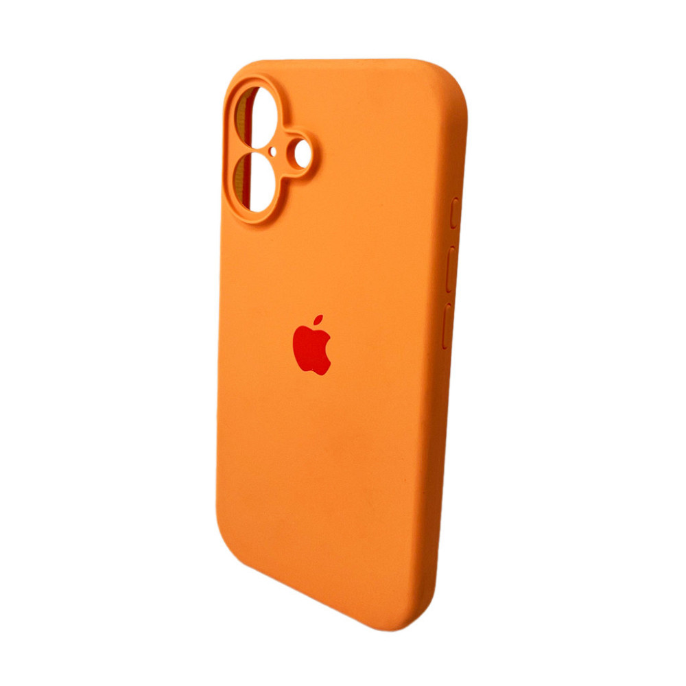 Чохол для смартфона Silicone Full Case AA Camera Protect for Apple iPhone 16 34,Papaya Київ - фото 4