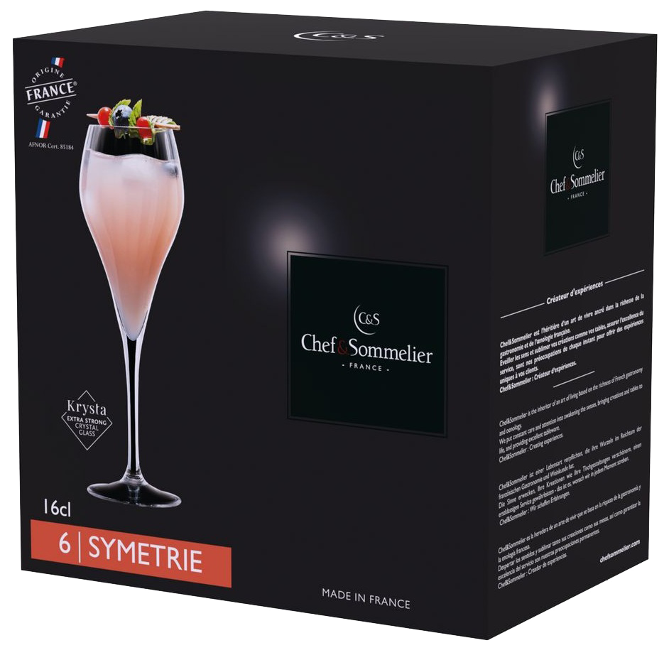 Набір келихів C&S Symetrie 6х160 мл (6939887) Київ - фото 4