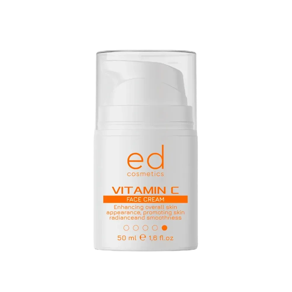 Крем для обличчя з вітаміном С VITAMIN C FACE CREAM ED Cosmetics, 50 мл Дніпро - фото 1