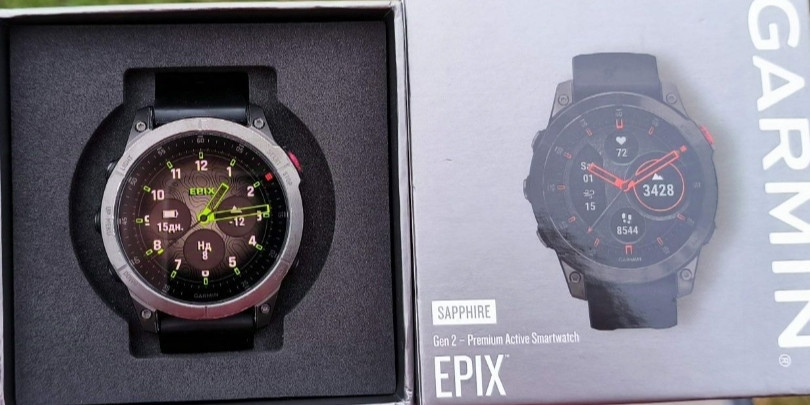 Смарт -Часы GARMIN Epix Gen 2 Sapphire Titanium. Киев - изображение 6