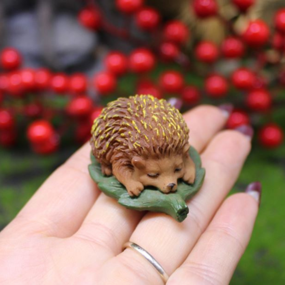 Декоративная фигурка Ёжик  для флорариума, моссариума, творчества, миниатюры, вазона, мини-сада Одесса