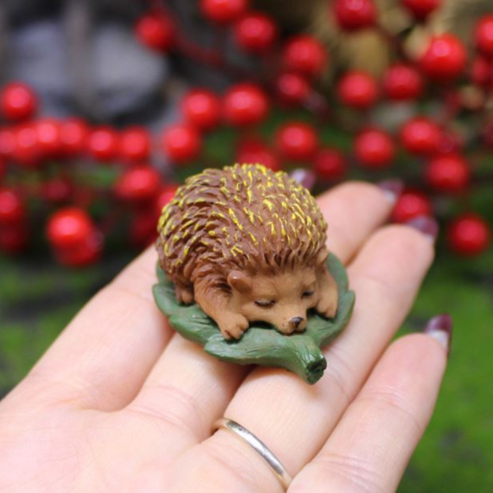 Декоративная фигурка Ёжик  для флорариума, моссариума, творчества, миниатюры, вазона, мини-сада Одесса - изображение 1