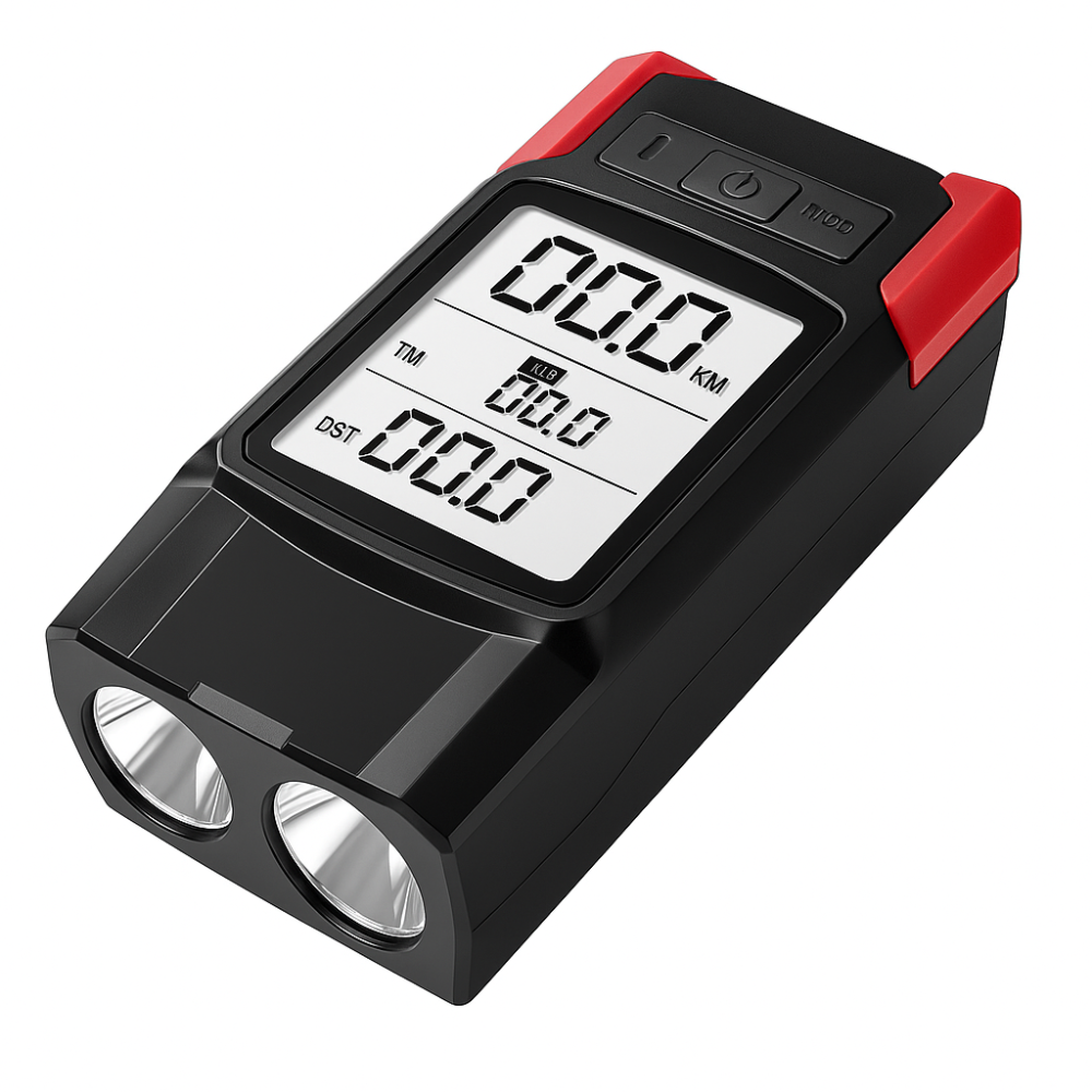 Фонарь велосипедный на батарейках BK-1920-2T6, Фара с аккумулятором на руль велосипеда XK-58 Львов - изображение 11