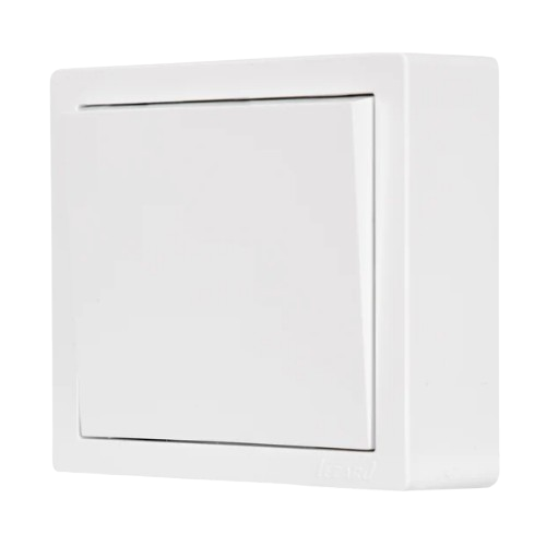 LETO білий Вимикач зовнішній Лезард Житомир - фото 1
