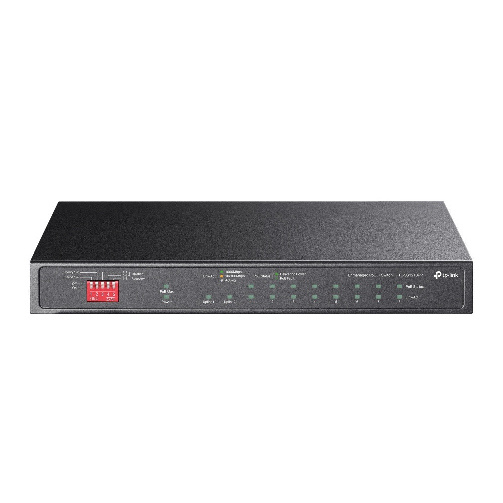 Комутатор TP-Link TL-SG1210PP ( 24077 ) Харків - фото 2