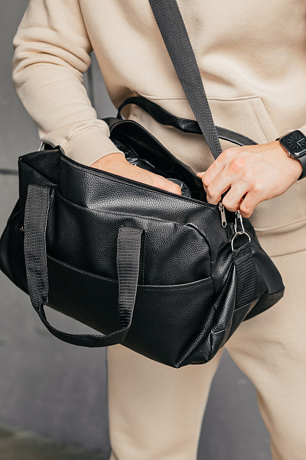 Спортивная мужская сумка, Классическая вместительная сумка для тренировокMasterSem Киев - изображение 5