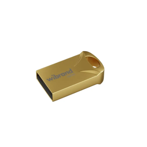 Флешка 32Гб USB 2.0 золотий Hawk Wibrand Житомир