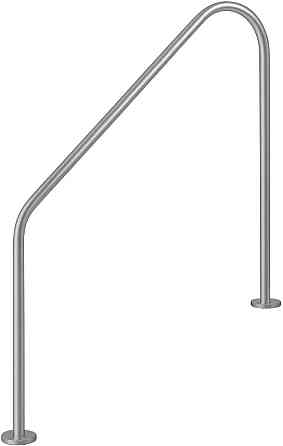 Поручень Flexinox 87162251 для римских лестницы 2-BEND (1524 мм. анкер. AISI-316L) Киев